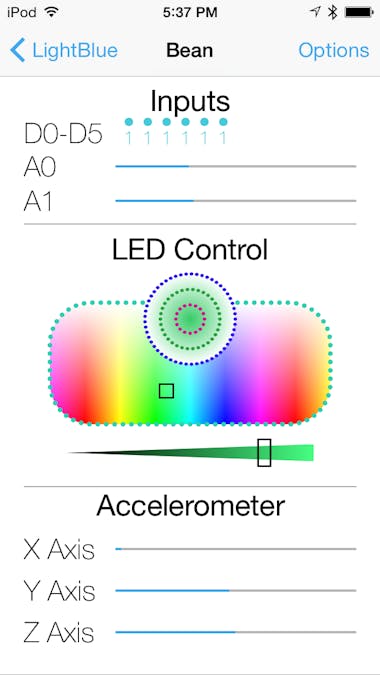 LightBlue Demo Sketch