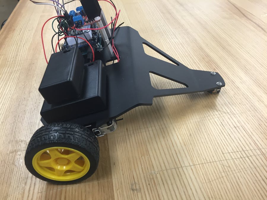 Final Remote Controlled Car with Revised Chassis