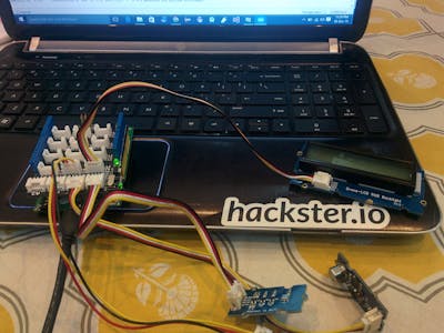 Air Quality System Using LinkIt ONE and MCS