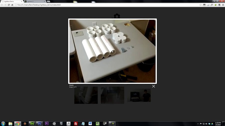 Lightbox & Thumbnails