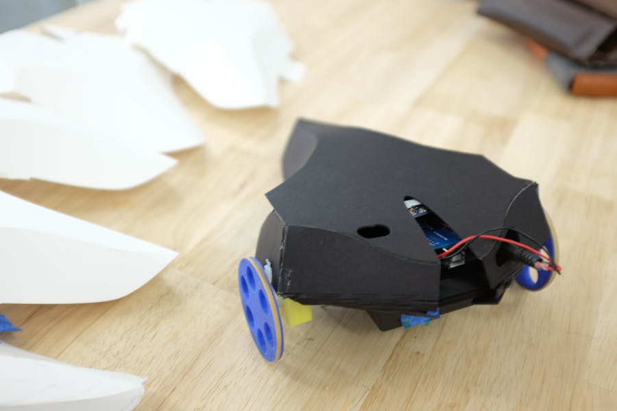 Raven: A bluetooth controlled vehicle.