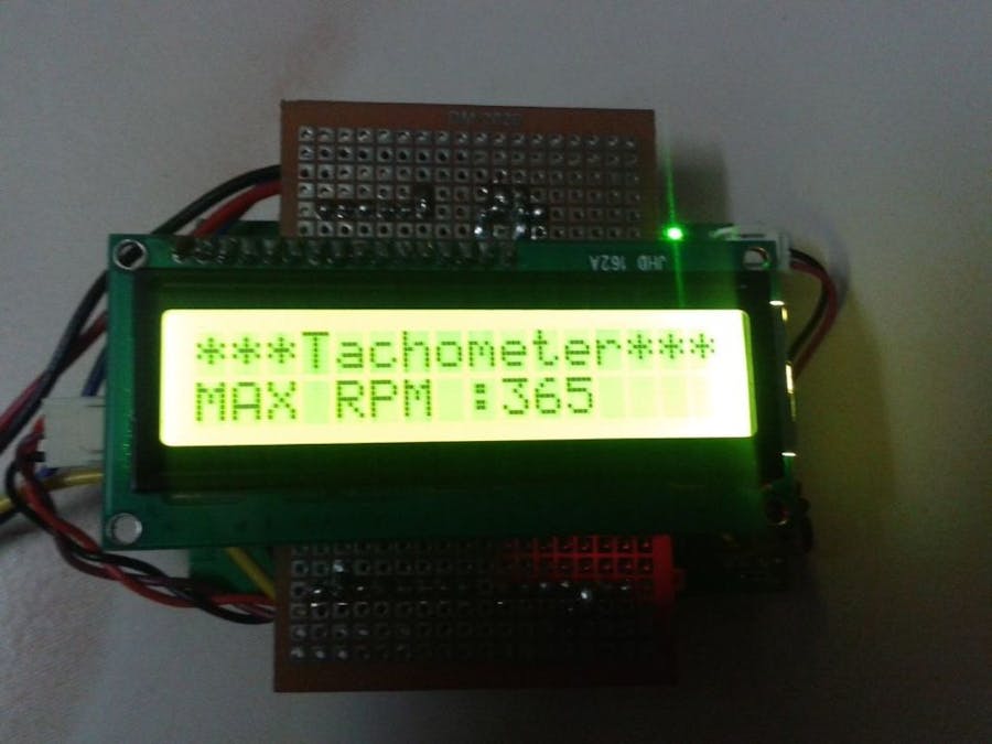 Portable Noncontact Tachometer