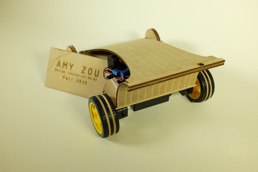 Shock-Absorbing Bluetooth RC Vehicle