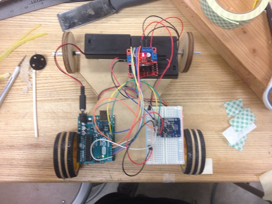 Bluetooth Controlled Vehicle 