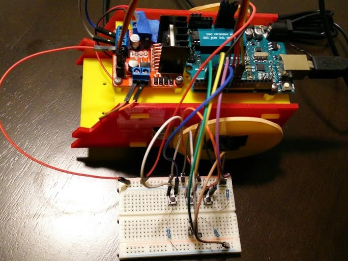 Remote-Controlled Car (Pt 3): Push-button Remote Control