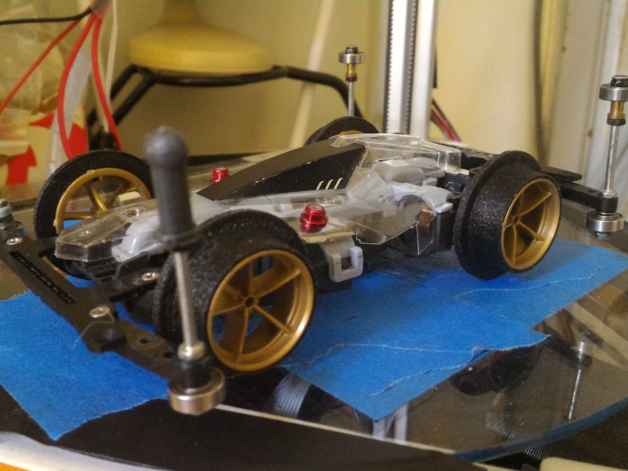 3D printed Mini4WD Super Big Tires