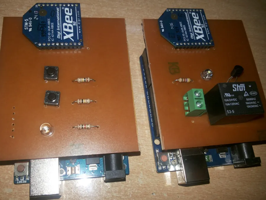 Xbee Remote Control Arduino & Xbee Remote Lamp Controller - Hackster.io
