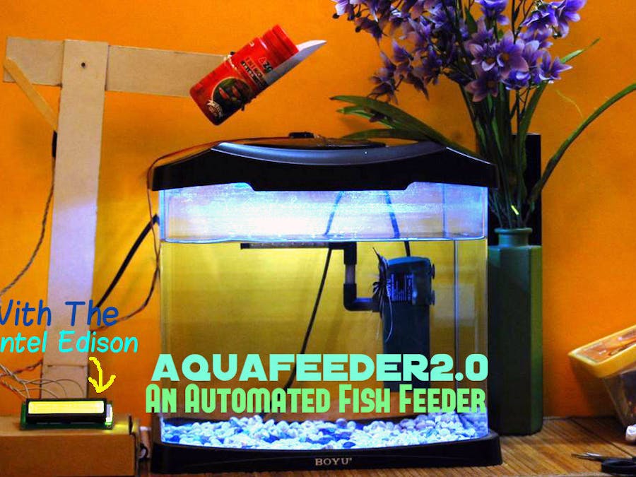 AquaFeeder 2.0: Automatic Fish Feeder