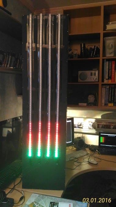 Vu-Meter Neopixel with Max Level