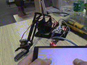 Bluetooth Controlled Mechanical Arm