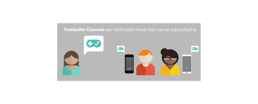 Sharing push notifications of your hardware
