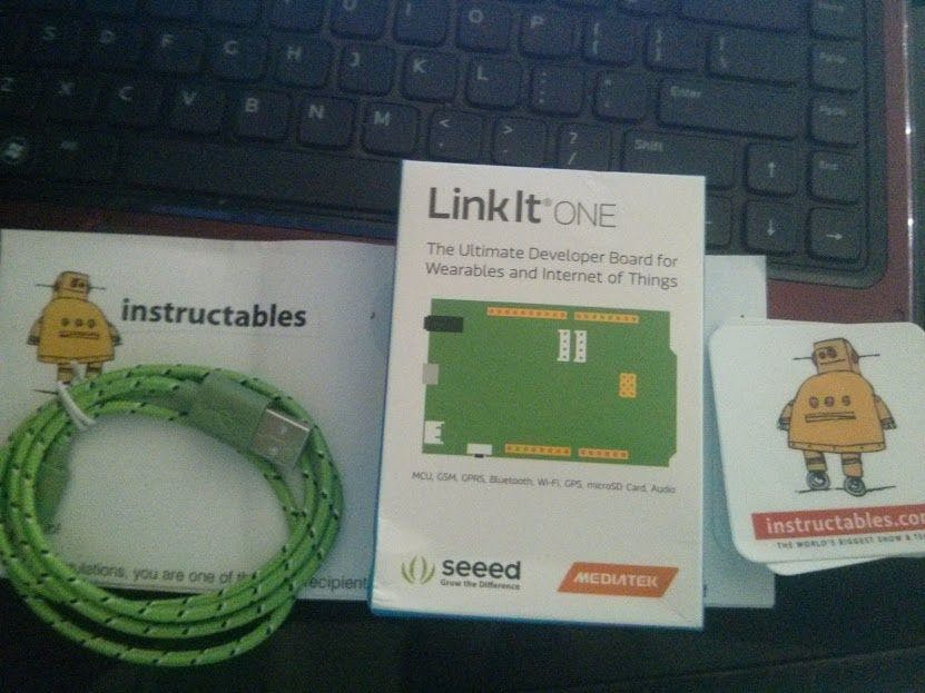Linkit One IoT: Connected to Thingspeak