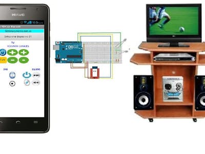 TV,DVD & Audio Control from Android and Arduino