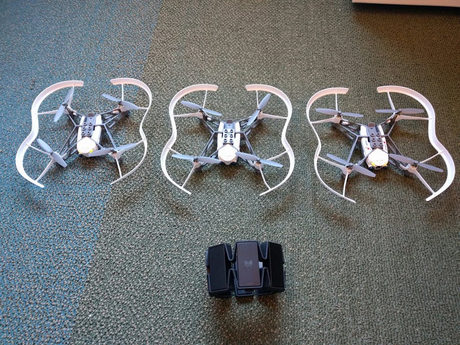Control your Drone Swarm with Hand Gestures