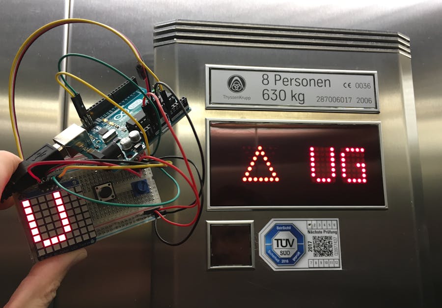 Where is my elevator? (Ist mein Aufzug schon da?)