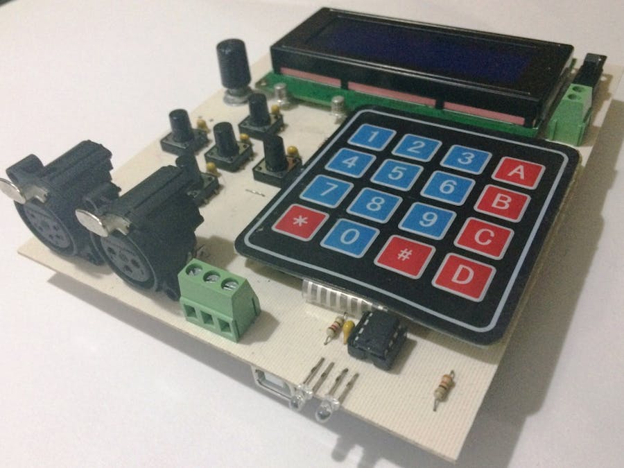 Arduino DMX-512 Tester Controller