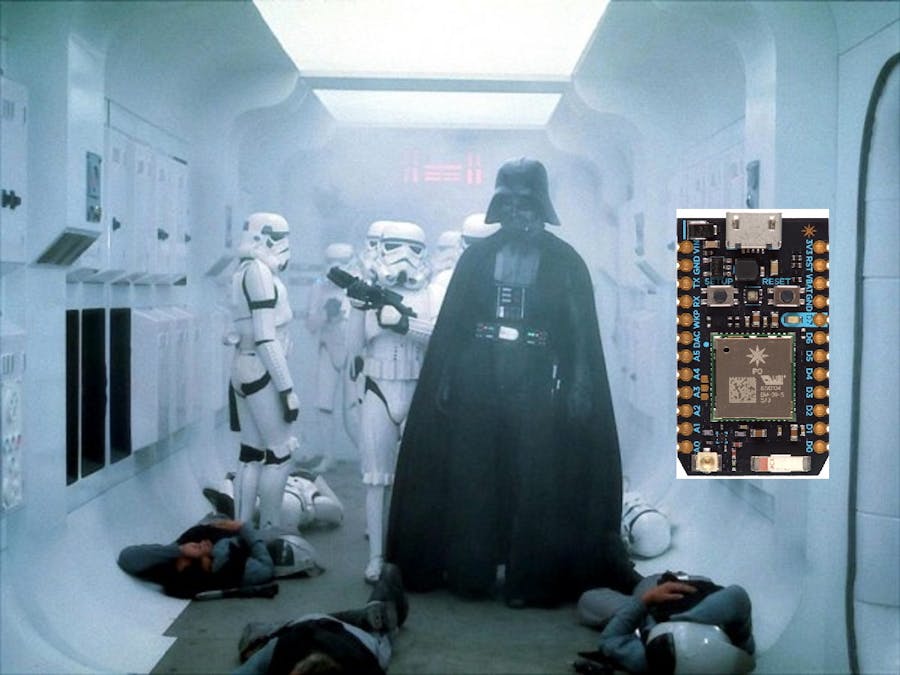 Enter the house like a Sith Lord