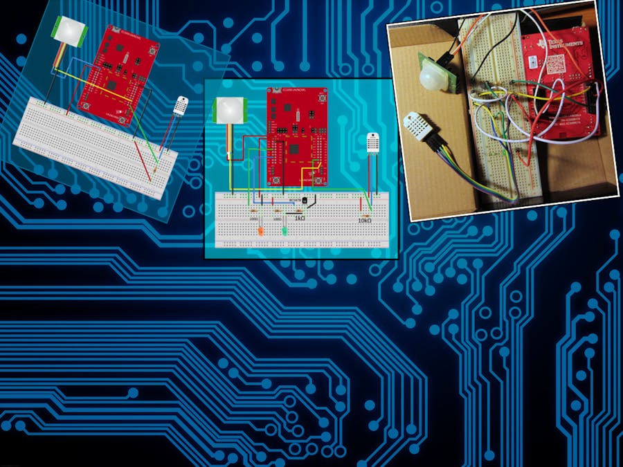 Smart email notifier with environment monitoring