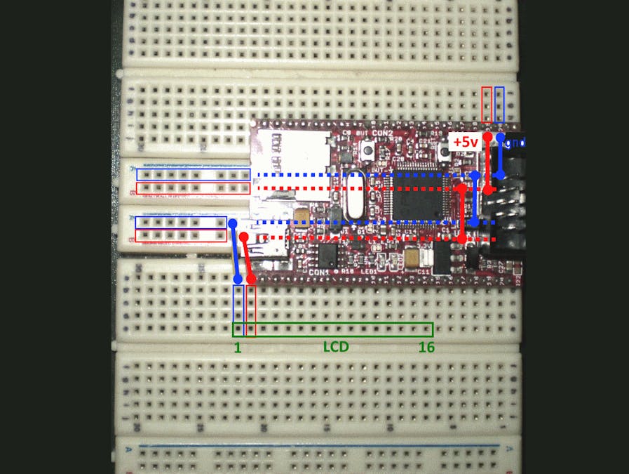Olimex Micro Prototype Setup
