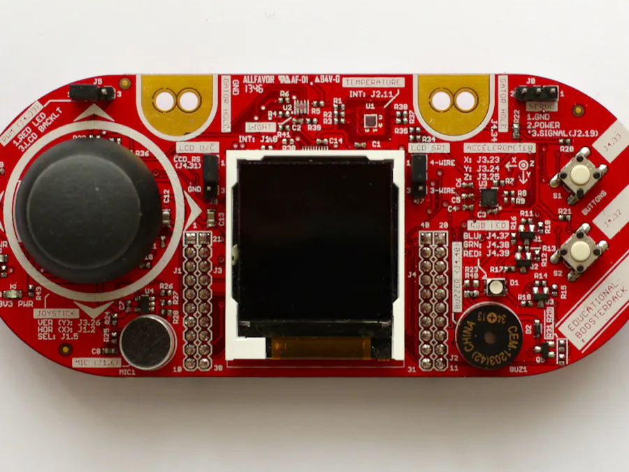 TI MKII BoosterPack Push Button and LED Tutorial