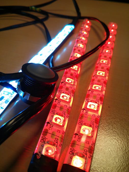 BlinkyBike a flexible light system for Bike