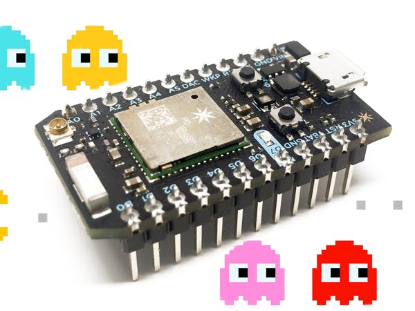 Pac-Man on a Phone - Jedi Hand Controls with a Photon