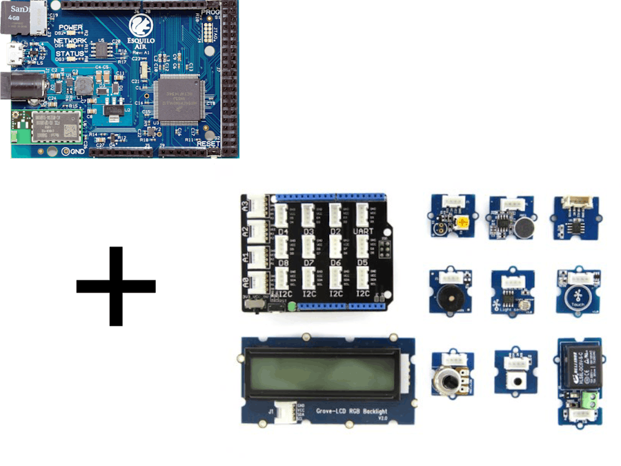 Esquilo Grove Starter Kit Demos