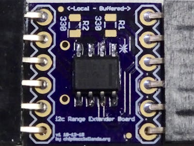 Extend the reach of your i2c sensor simply and inexpensively