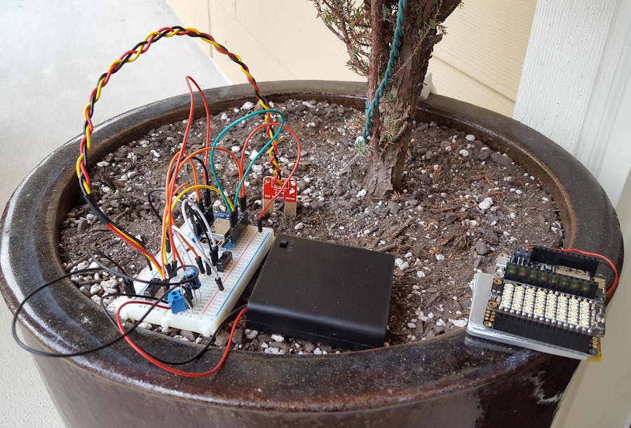 AWS IoT Remote Soil Moisture Monitor