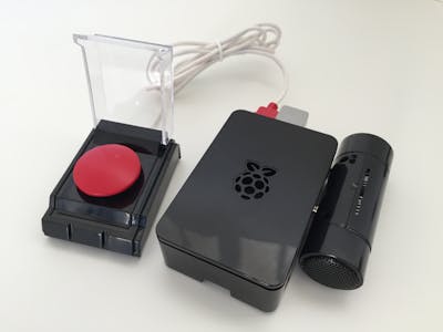 Web-Connected AWS IoT Big Red Button on Raspberry Pi