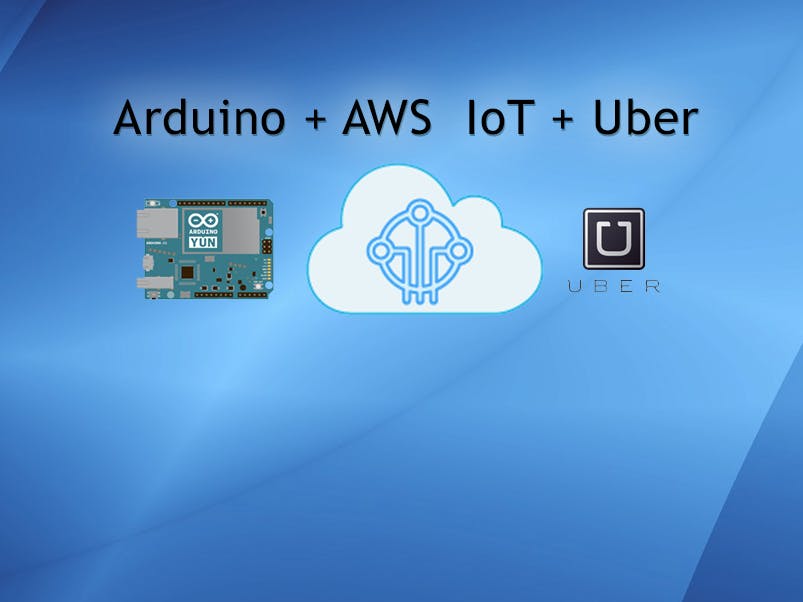 Use Uber with AWS IoT + Lambda + Arduino Starter Kit