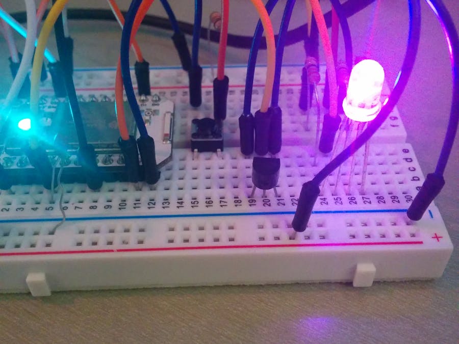 Temperature Sensitive LED