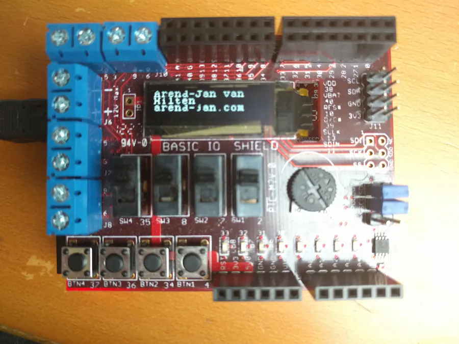 Basic IO Shield Start Project
