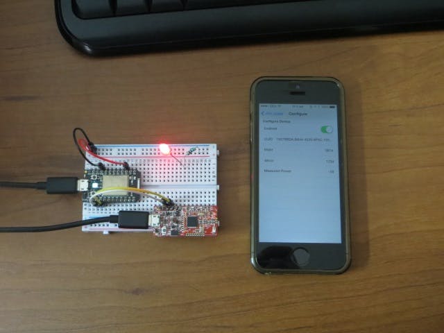 Detect iBeacon using Spark Core and BLE Mini