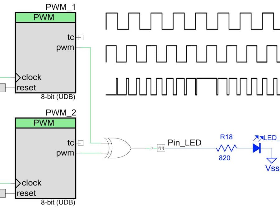 PSoC Breathing LED