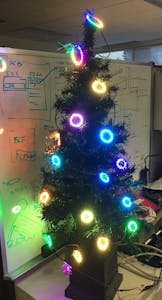 Christmas Decorations with NEO Pixel Rings