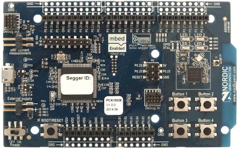 Nordic Semiconductor nRF51-DK into a Beacon with mbed