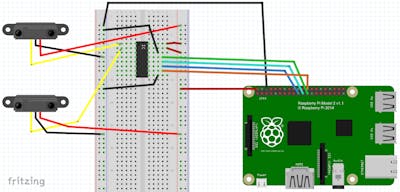 Analog inputs on Windows 10 Raspberry Pi using ADC - Hackster.io