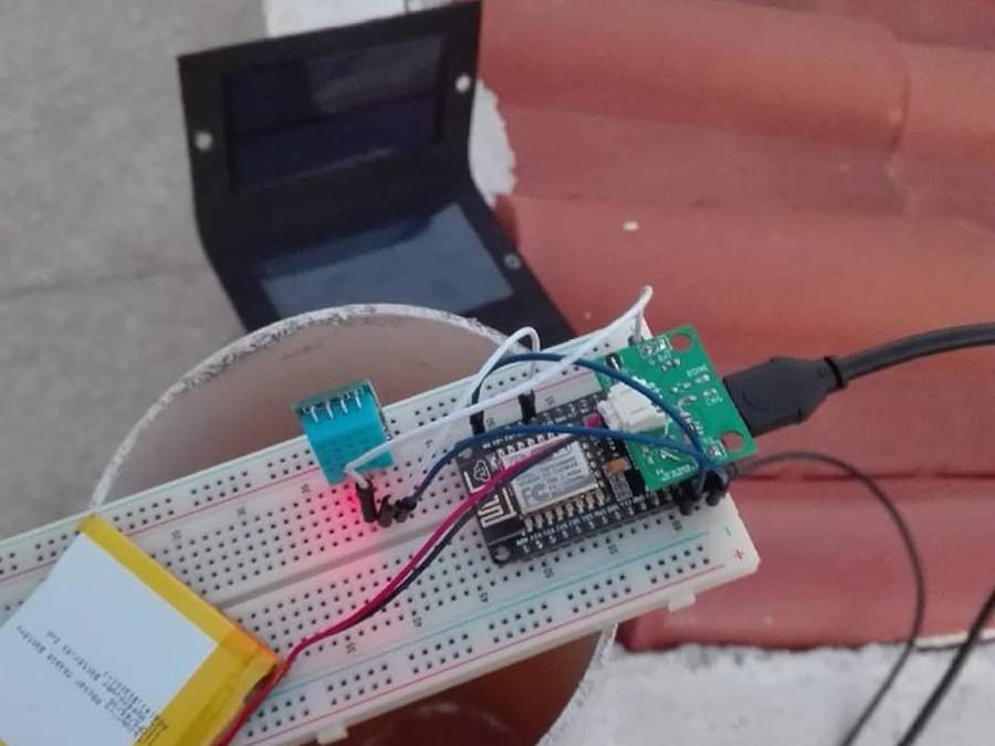 Autonomous Weather Station With ESP8266