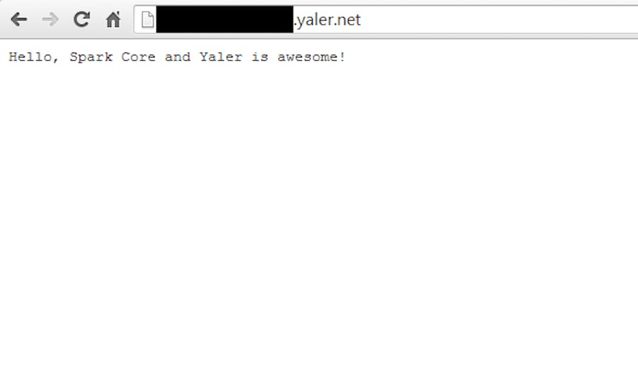 Yaler and Spark Core