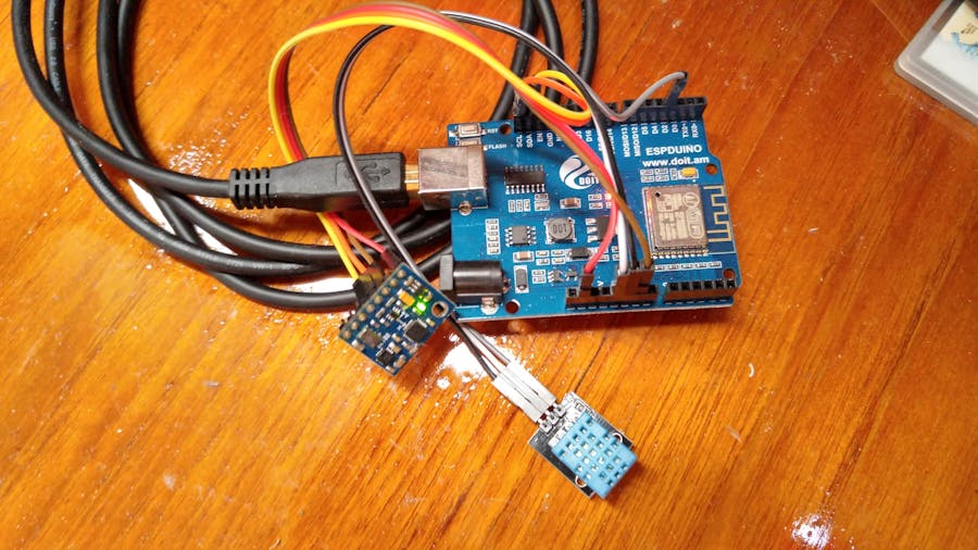 ESPDuino Restful Weather