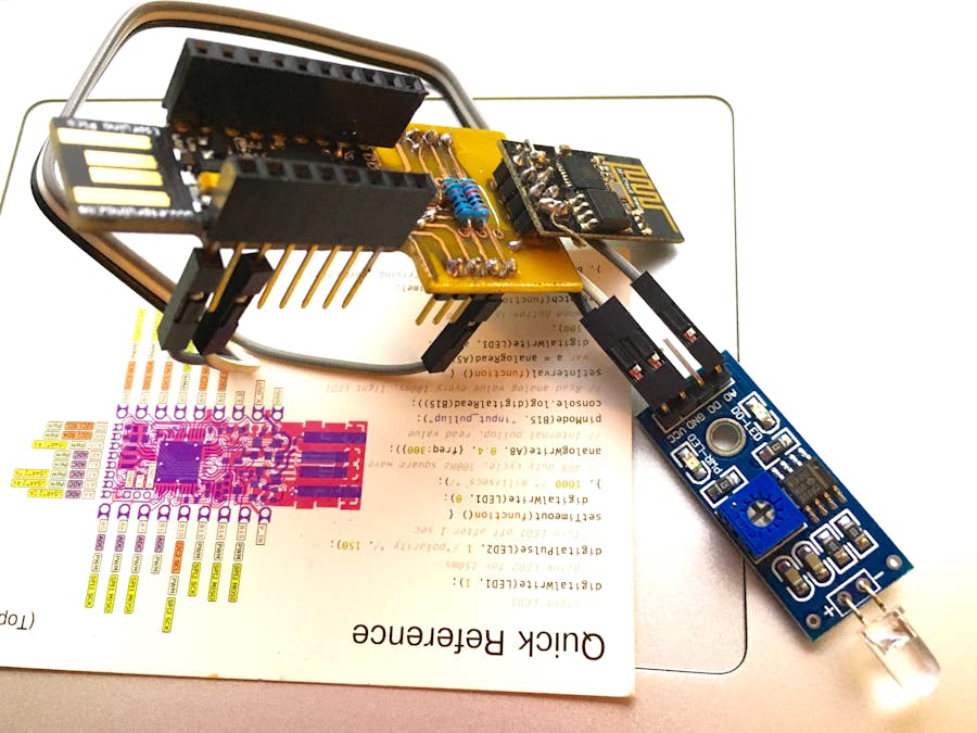 Electricity Meter Reader with Espruino