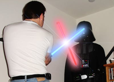 Bringing Darth Vader to life with Lights and Sounds