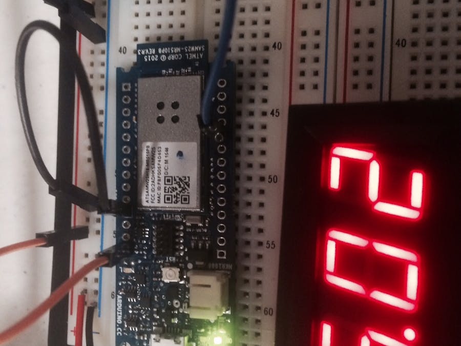 MKR1000 to ThingSpeak.com