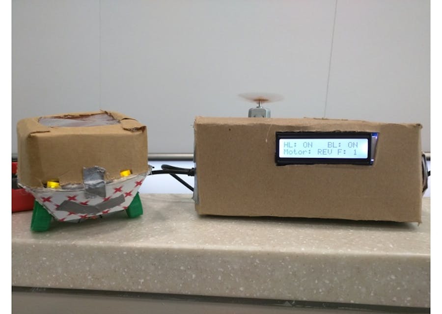 Wifi Controlled Car with Central Hub