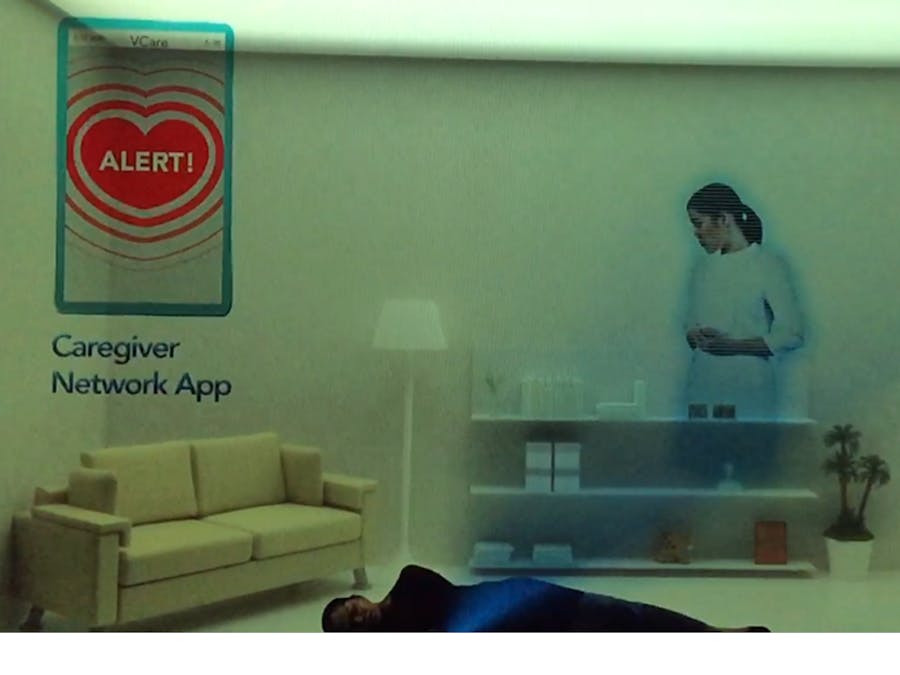 REMOTE FALL DETECTION AND HOME CARE SYSTEM FOR ELDERLY