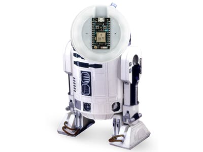 Squeaky R2D2 Notification Button
