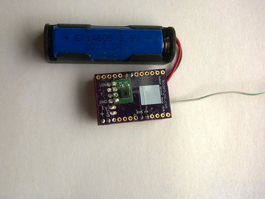Wireless Temperature and Humidity Sensor with Encryption