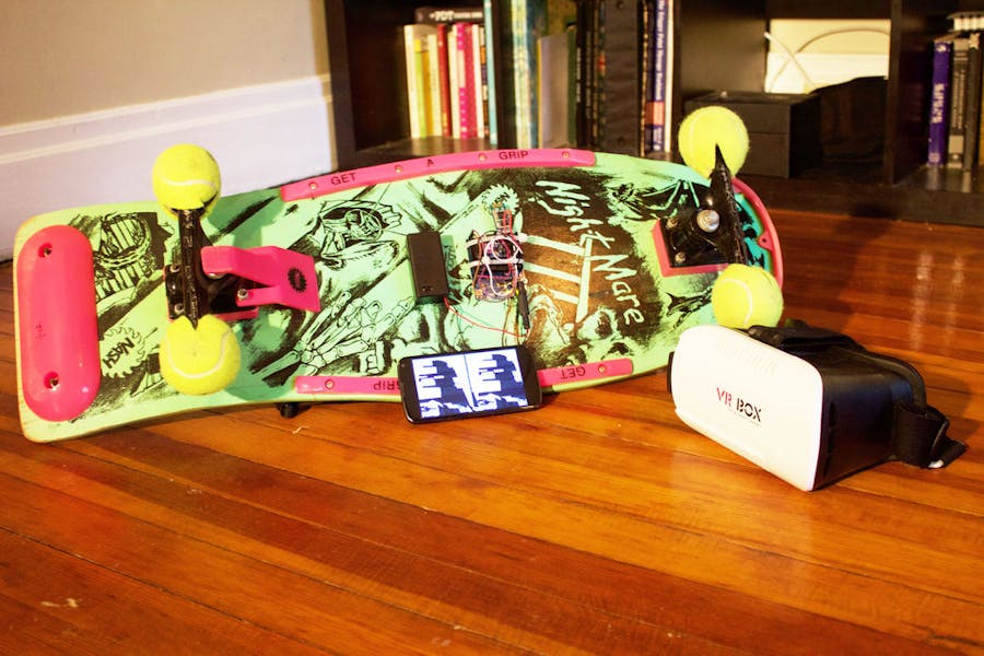 DIY Virtual Reality Skateboard