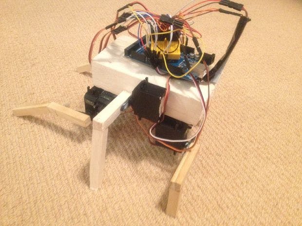 Rana: An arduino inspired biological robot